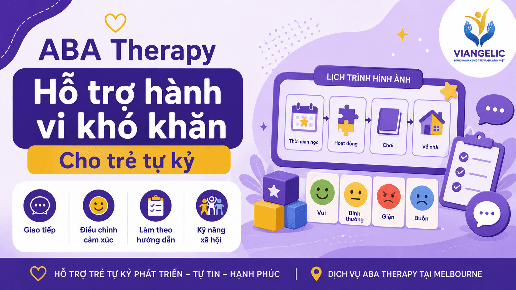 ABA Therapy hỗ trợ hành vi khó khăn ở trẻ tự kỷ như thế nào?