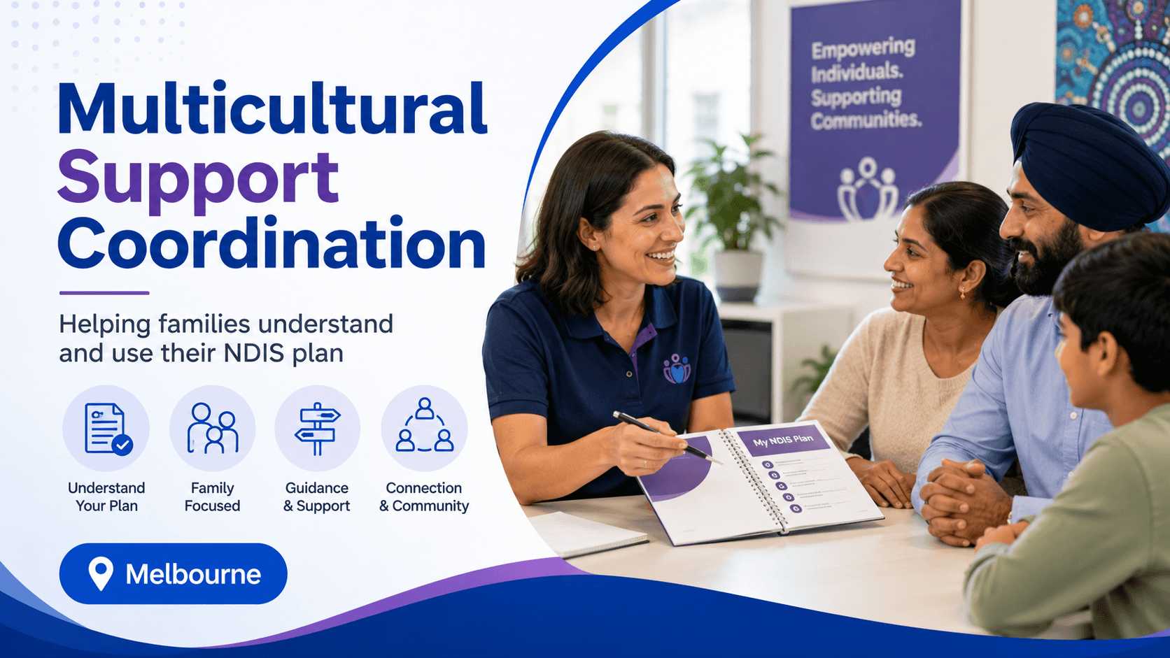 Multicultural Support Coordination in Melbourne: Helping Families Understand and Use Their NDIS Plan