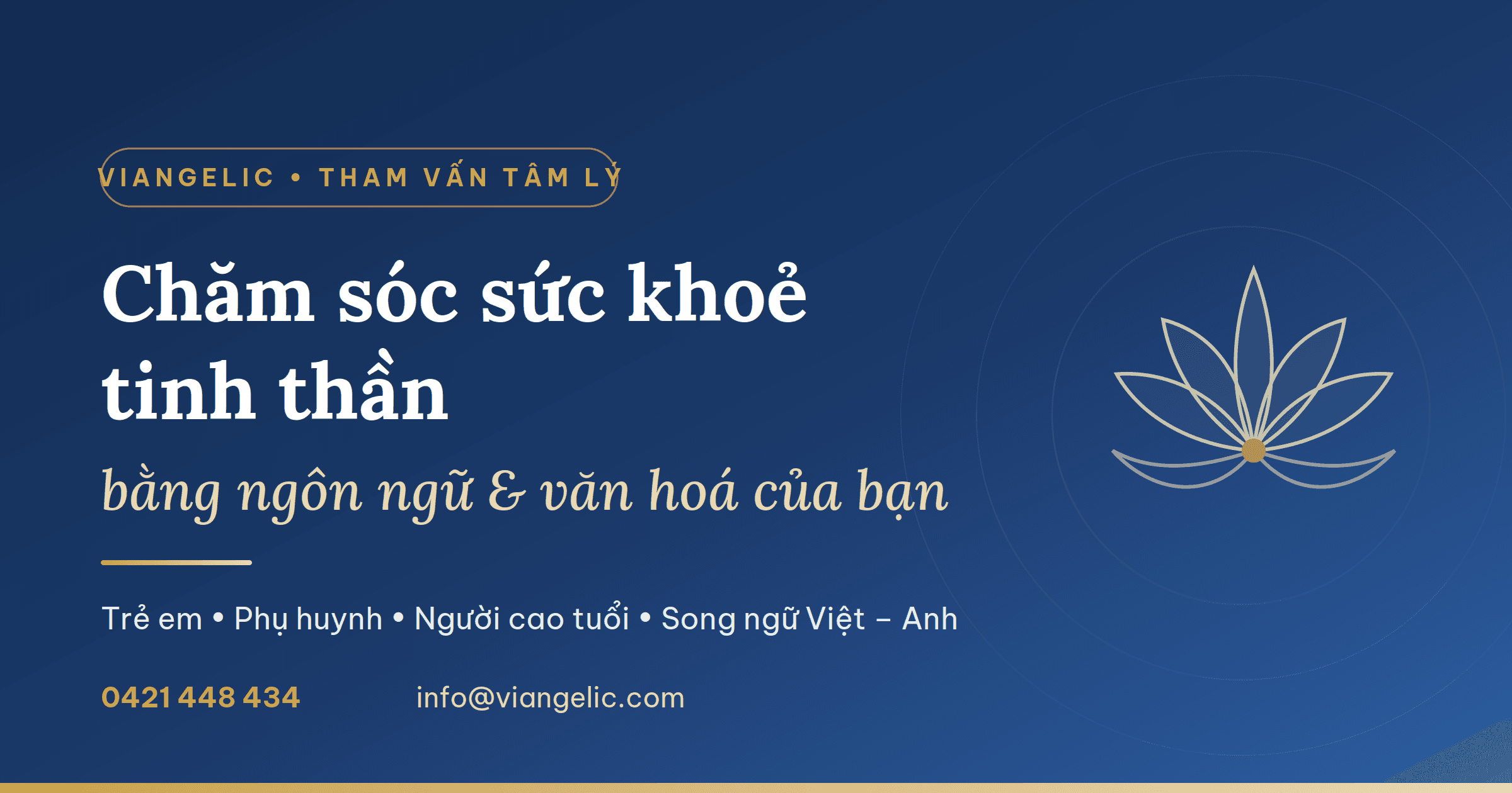 Chăm sóc sức khoẻ tinh thần — bằng chính ngôn ngữ và văn hoá của bạn